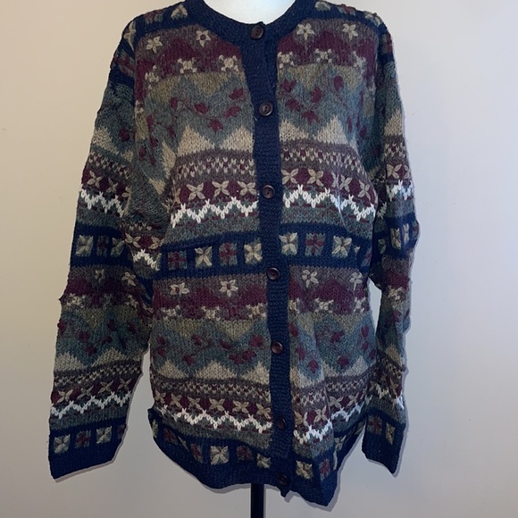 Vintage GAM Wool Sweater Large - Picture 9 of 13